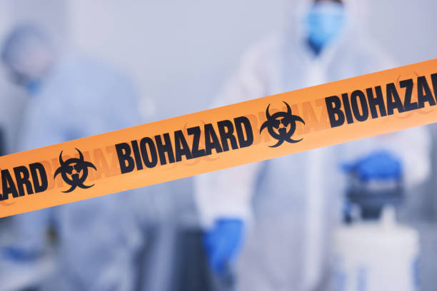 Professional Blood Cleanup technician working in Orange City, FL